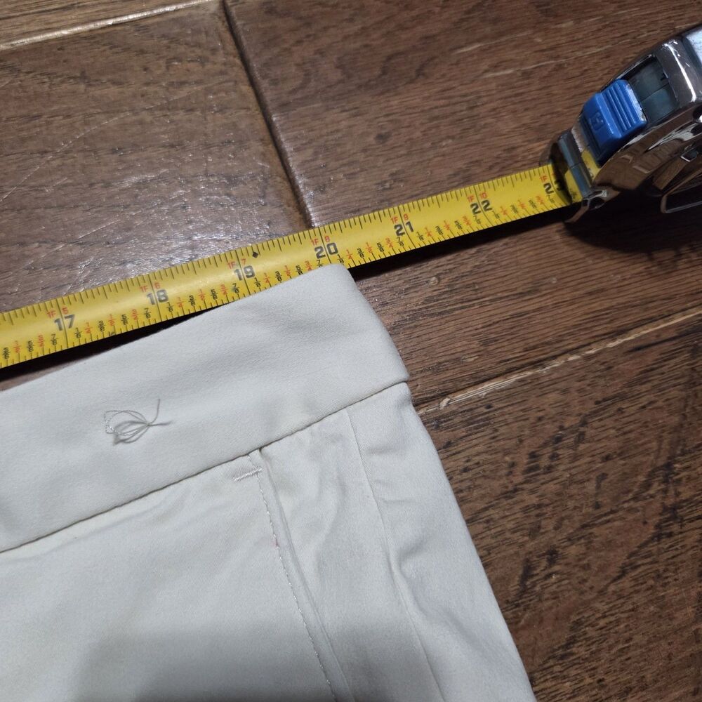 Tommy Bahama Boracay Flat Front Chino Pants Mens 40x30 Khaki Stretch Trousers - Picture 7 of 9